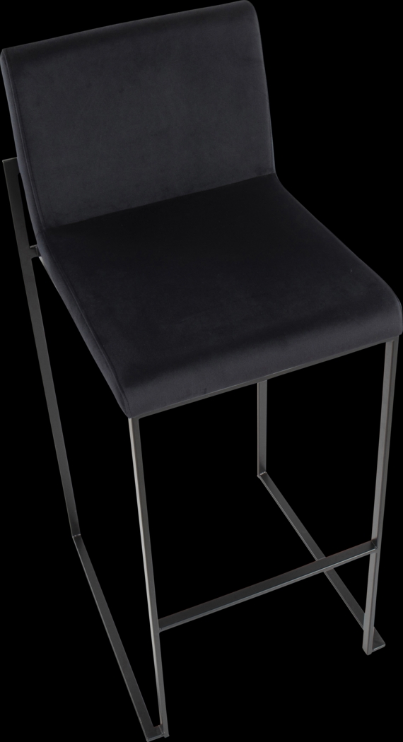 Arelane IV Black Barstool, Set of 3 - Thumbnail - Image 8