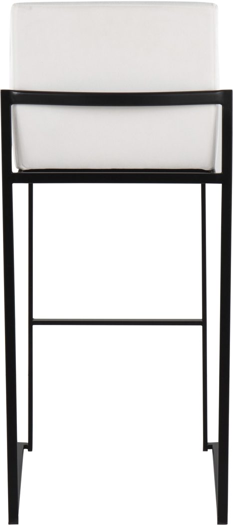 Arelane IV White Barstool, Set of 2 - Thumbnail - Image 6