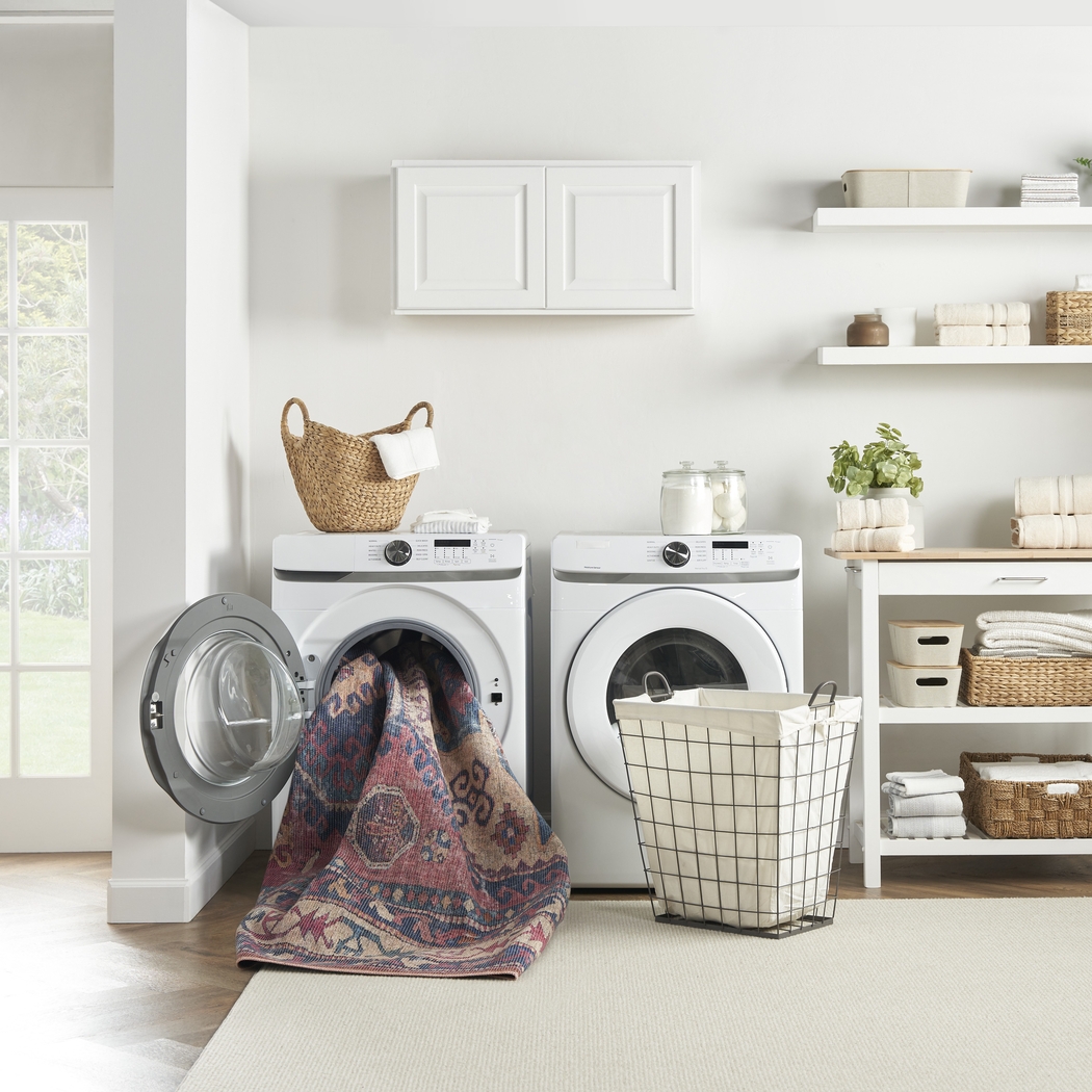 Arella Lynn Red/Navy 5'3 x 7'3 Rug - Thumbnail - Image 11