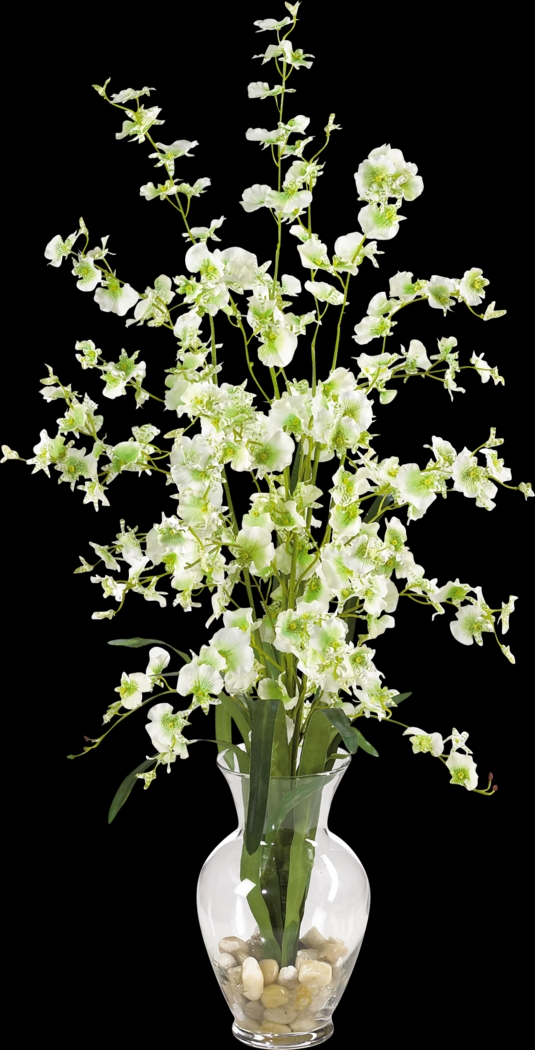 Aremy White Orchid Silk Floral - Thumbnail - Image 1