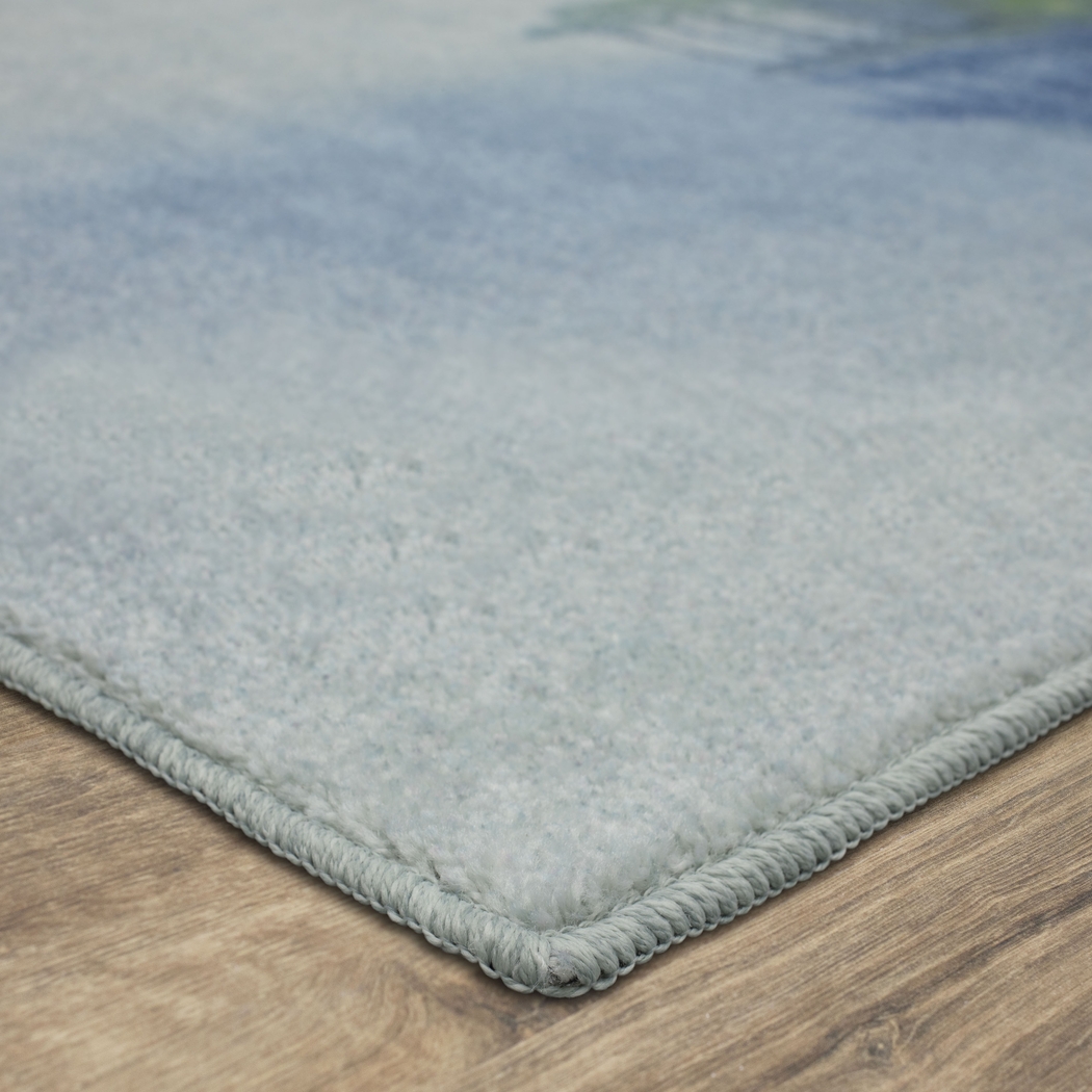 Kids Disney's Arendelle On The Lake Blue 3'3 x 5' Rug - Thumbnail - Image 2