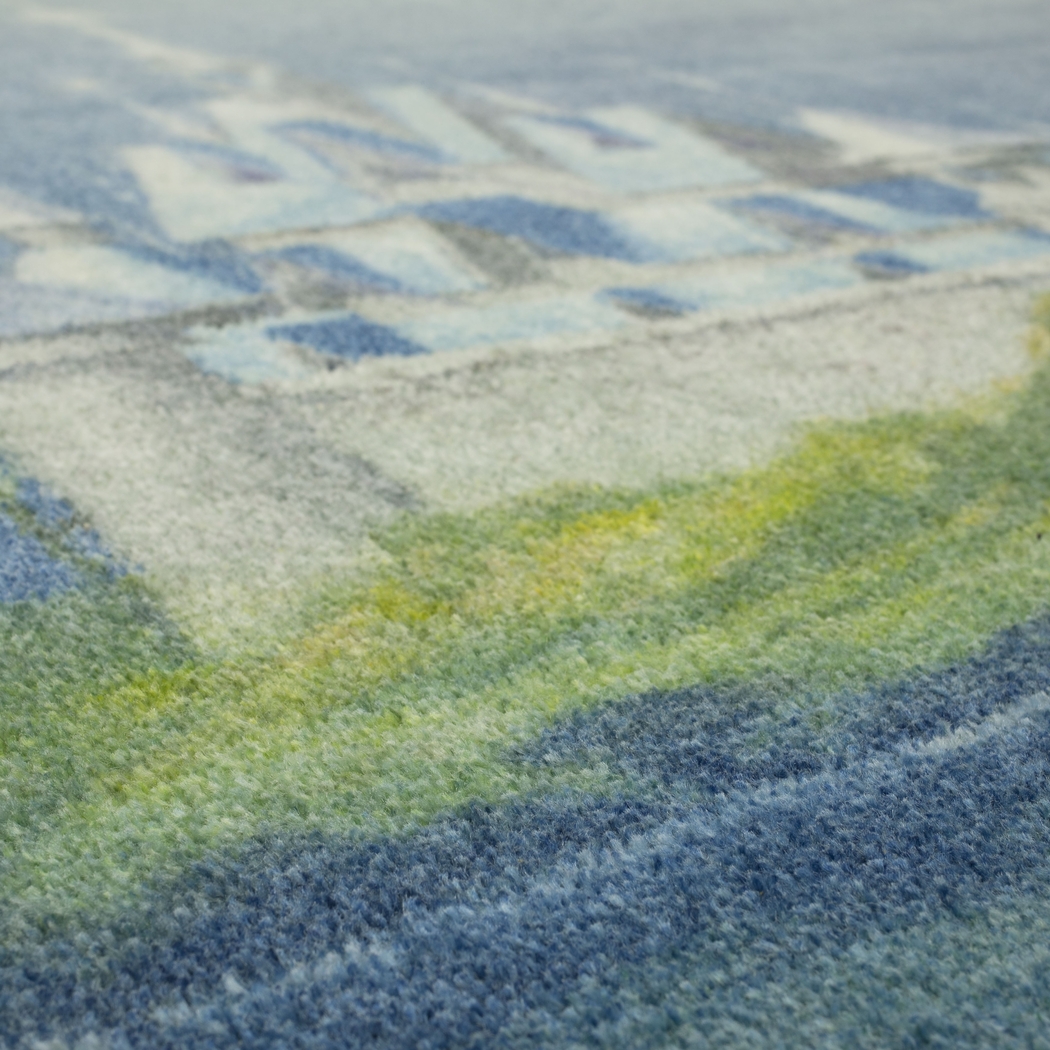 Kids Disney's Arendelle On The Lake Blue 3'3 x 5' Rug - Thumbnail - Image 3