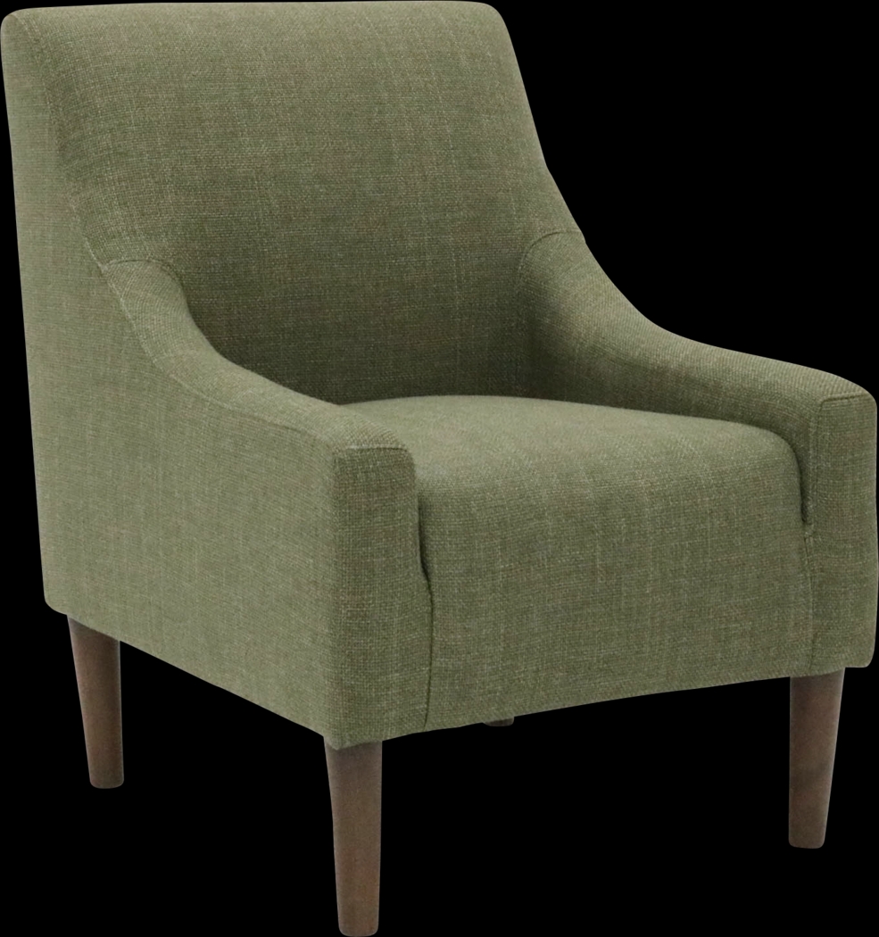 Arex I Green Accent Chair - Thumbnail - Image 2
