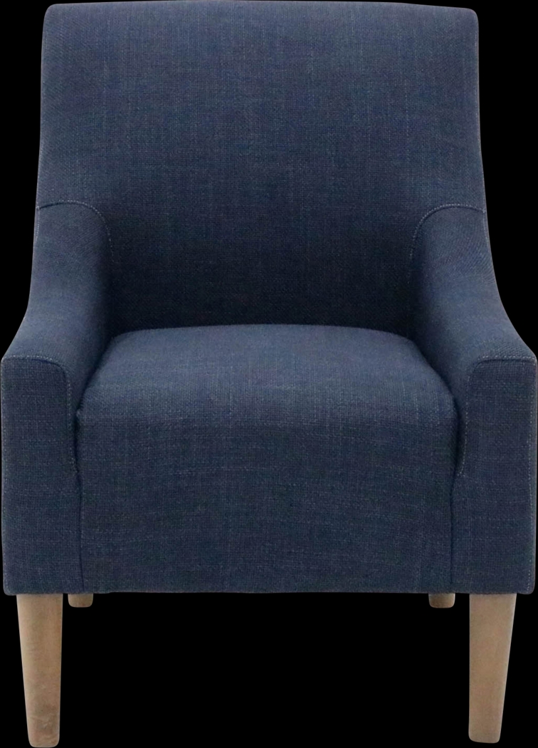 Arex I Navy Accent Chair - Thumbnail - Image 1