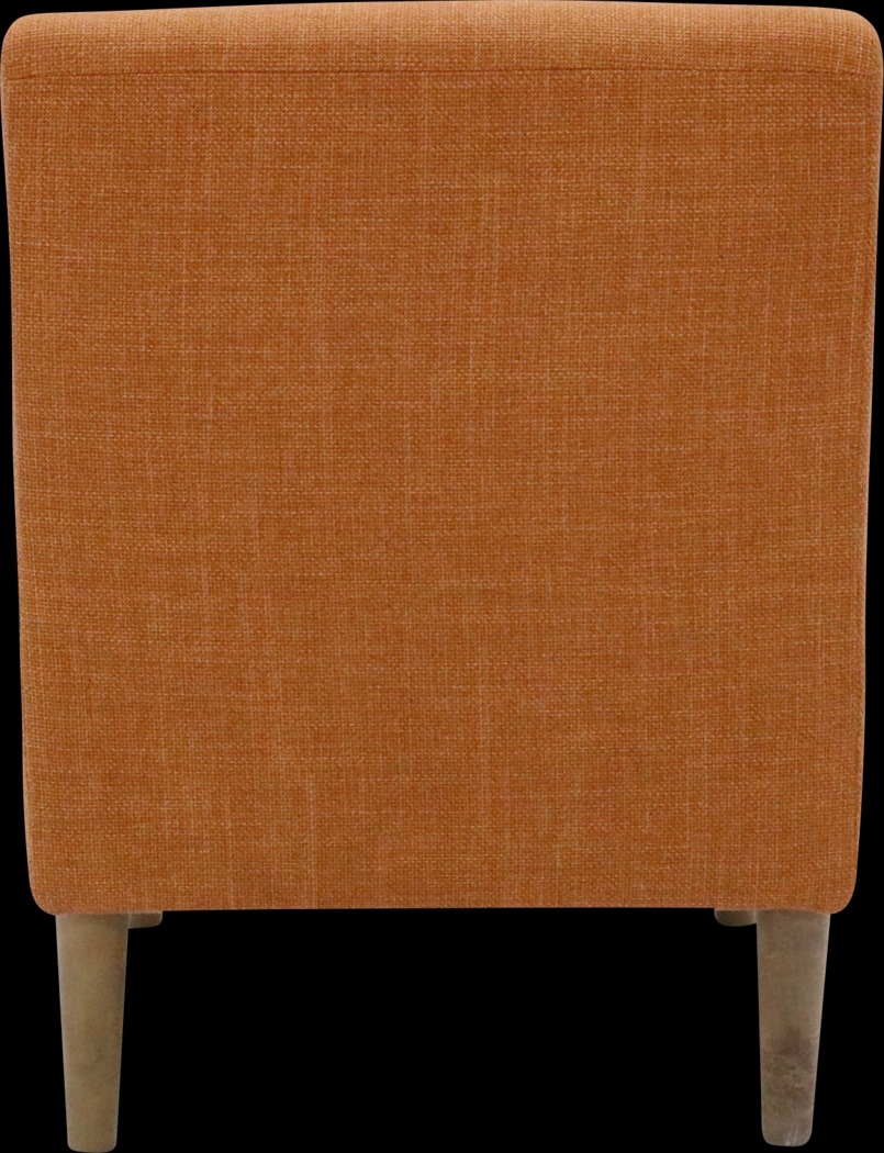 Arex I Orange Accent Chair - Thumbnail - Image 3