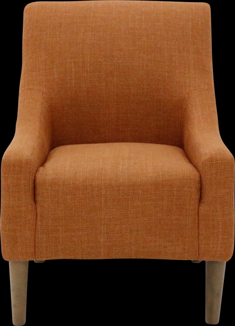 Arex I Orange Accent Chair - Thumbnail - Image 1