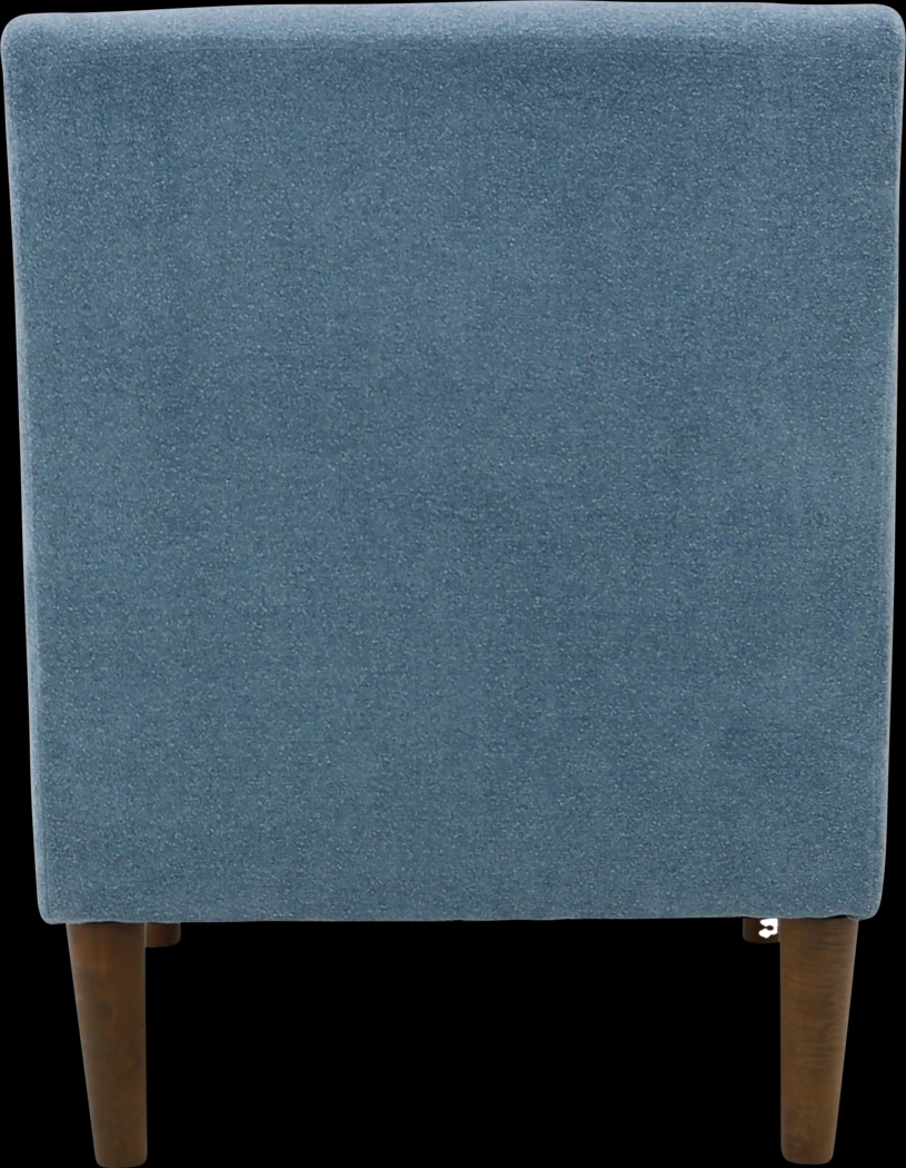 Arex II Light Blue Accent Chair - Thumbnail - Image 3