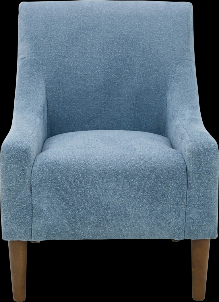Arex II Light Blue Accent Chair - Thumbnail - Image 1