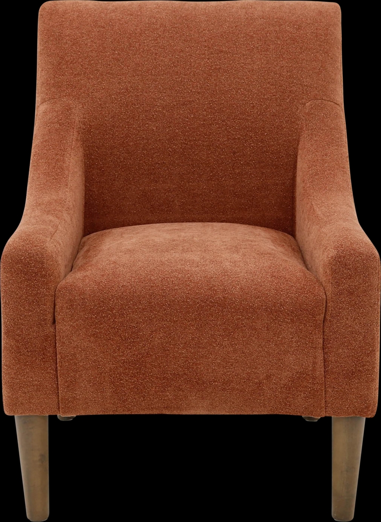 Arex II Orange Accent Chair - Thumbnail - Image 1