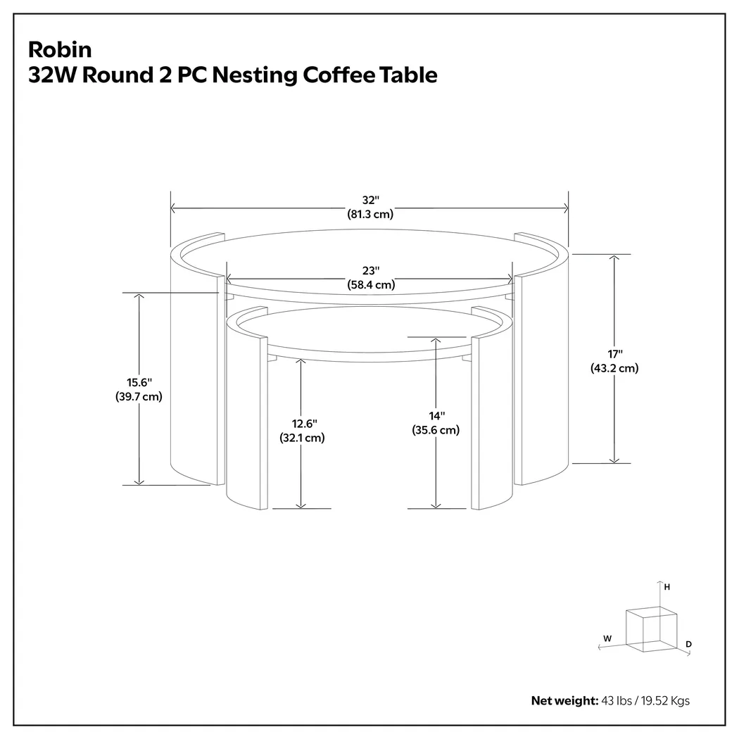 Arezu Gray Nesting Table - Thumbnail - Image 12