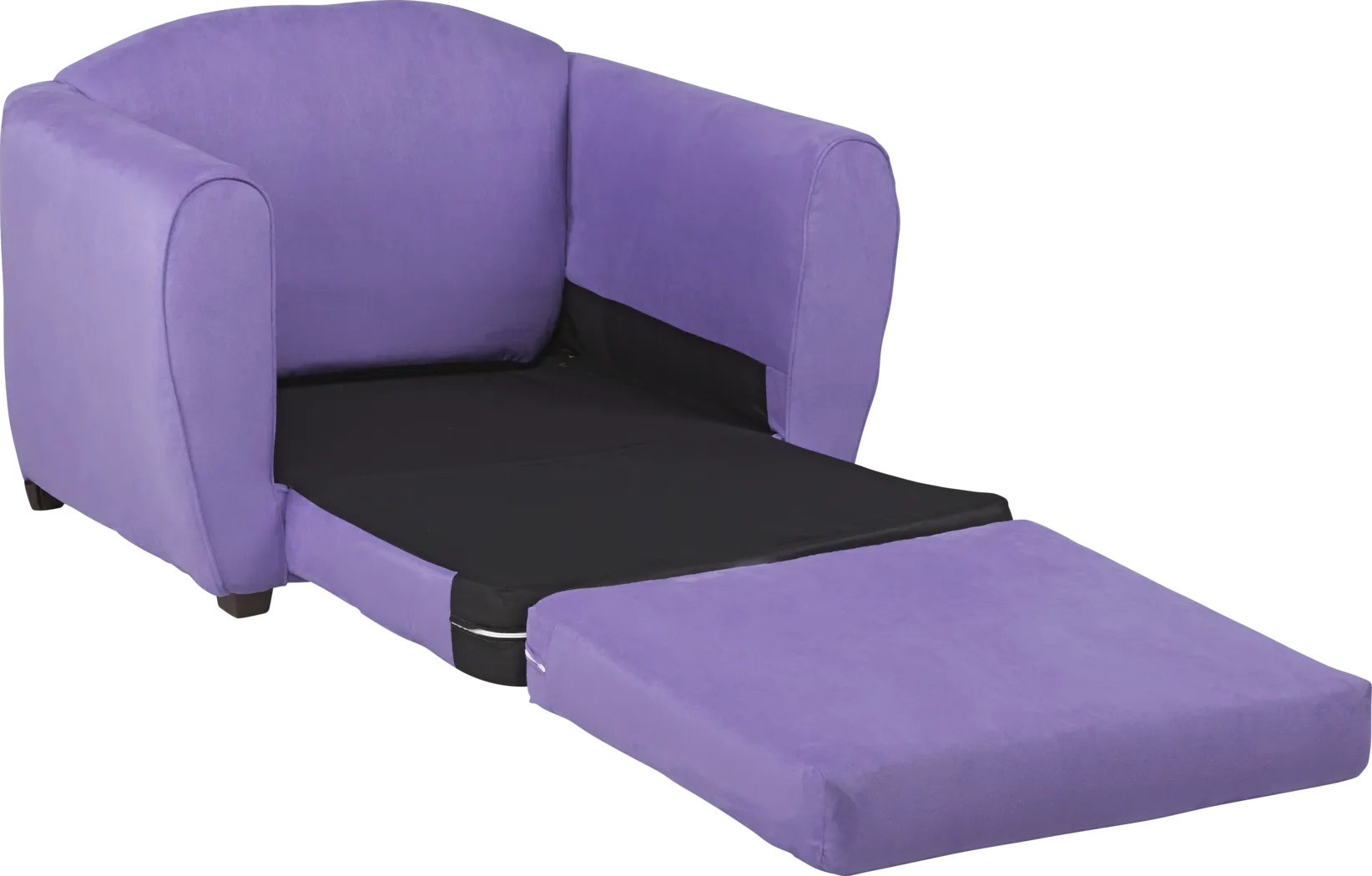 Arezzo Purple Sleeper Chair - Thumbnail - Image 2