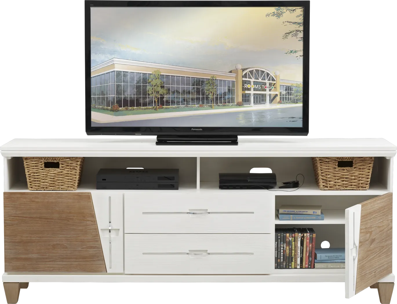 Argento Pecan 80 in. Console - Thumbnail - Image 2