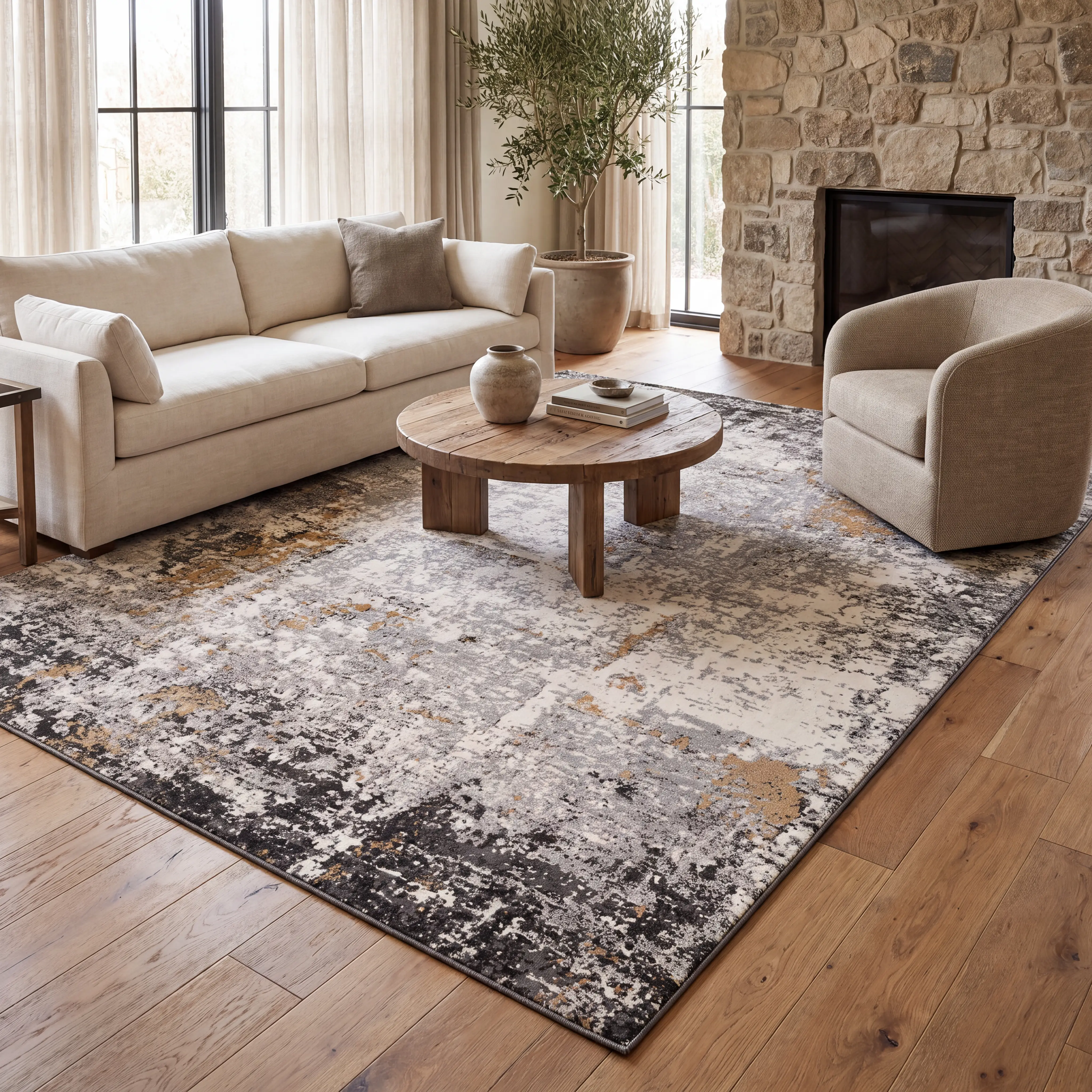 Argentum Multi 5'3" x 7'6" Rug - Thumbnail - Image 2