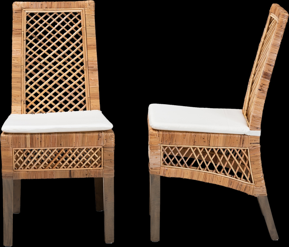 Argolana I Brown Side Chair, Set of 2 - Thumbnail - Image 5