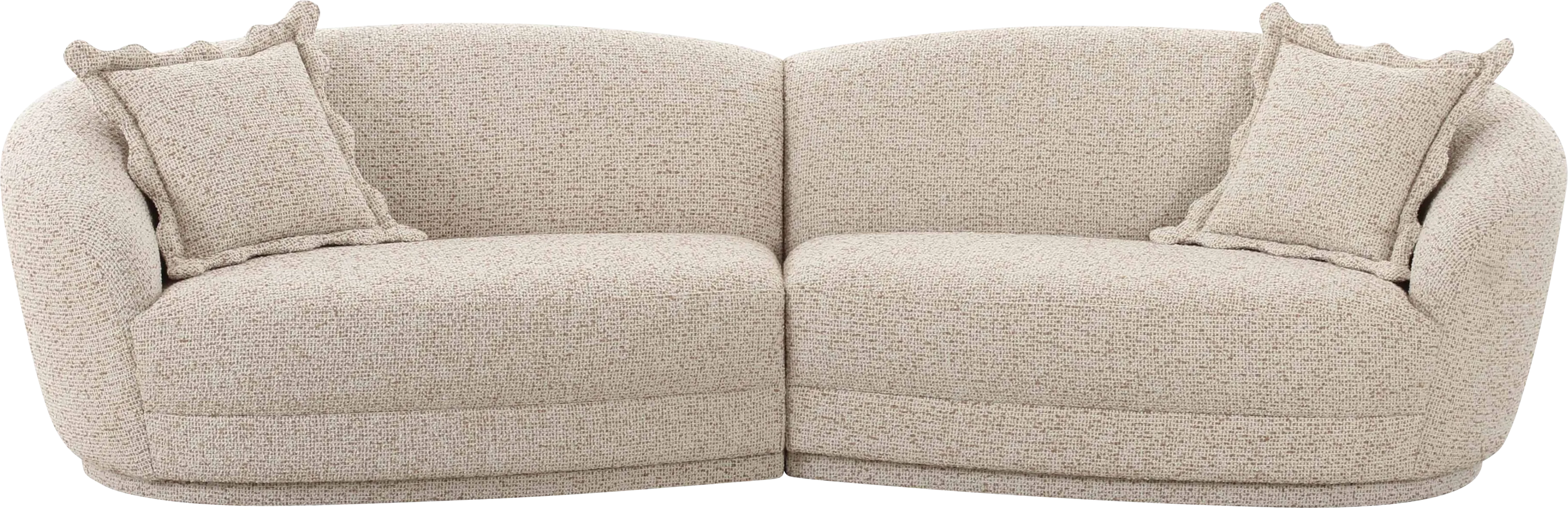 Argyll Beige 2 Pc Sectional - Thumbnail - Image 3