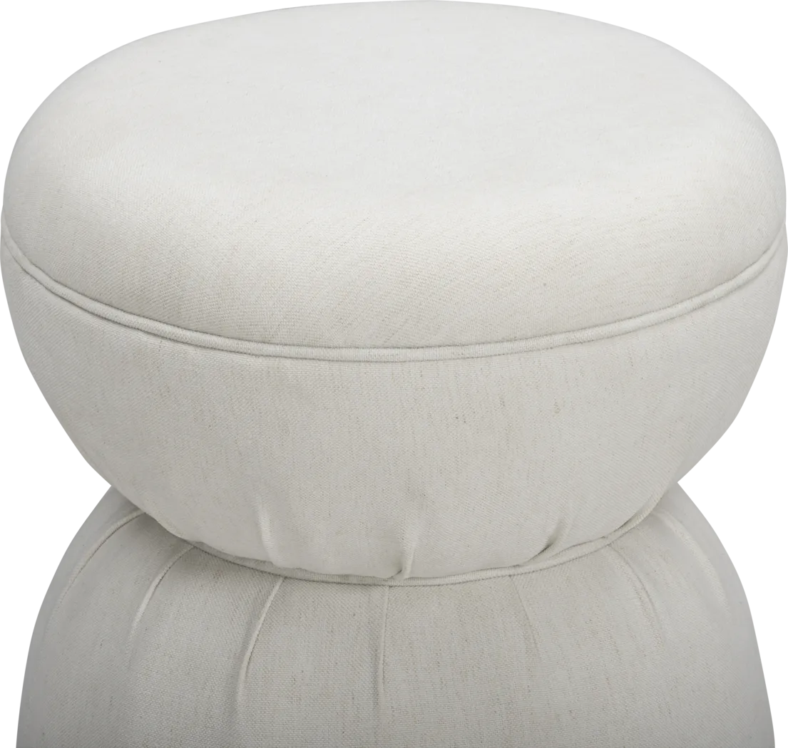 Ariam Beige Ottoman - Thumbnail - Image 2