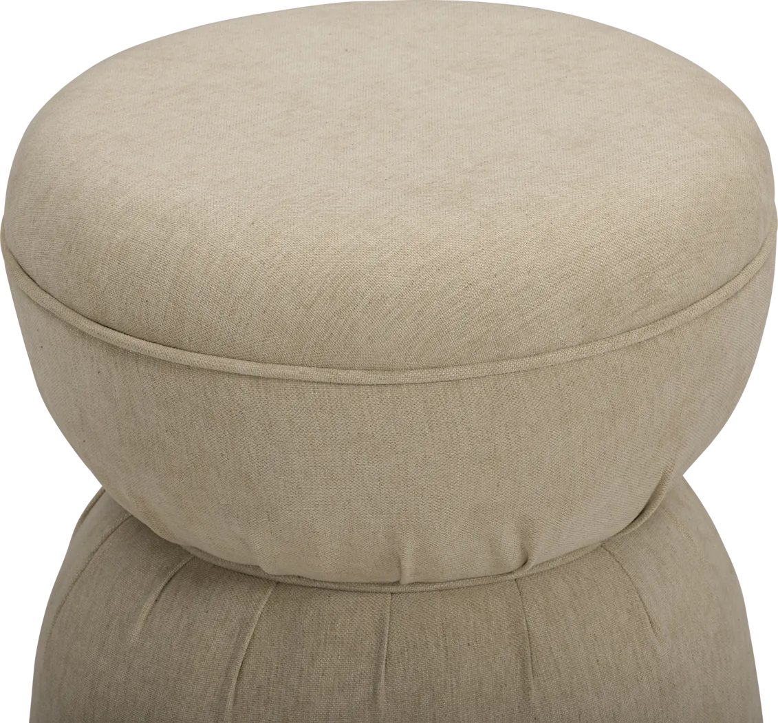 Ariam Brown Ottoman - Thumbnail - Image 2