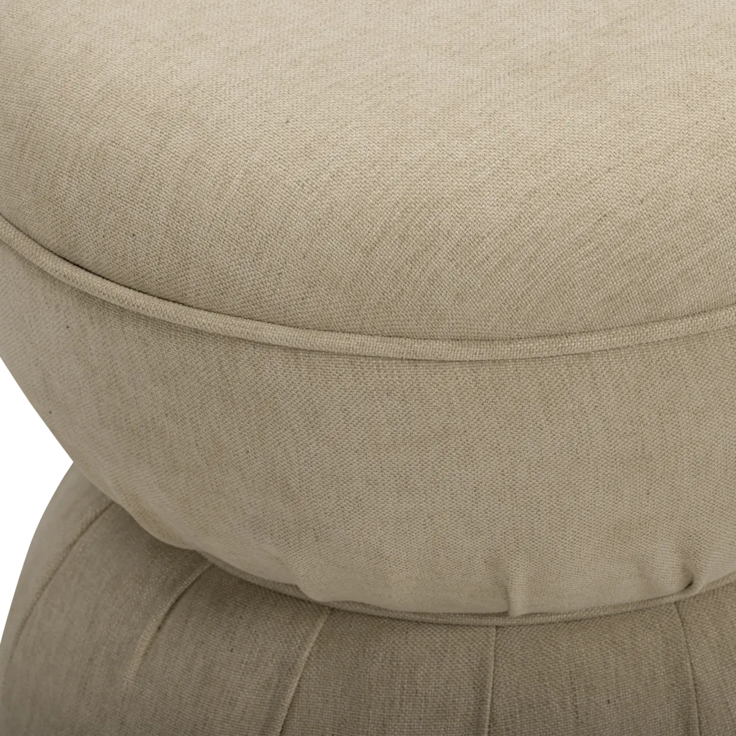 Ariam Brown Ottoman - Thumbnail - Image 3