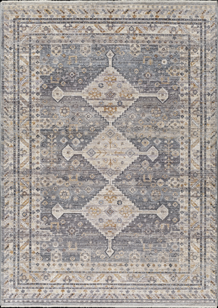 Aride Gray 7'10 x 9'8 Rug - Thumbnail - Image 1