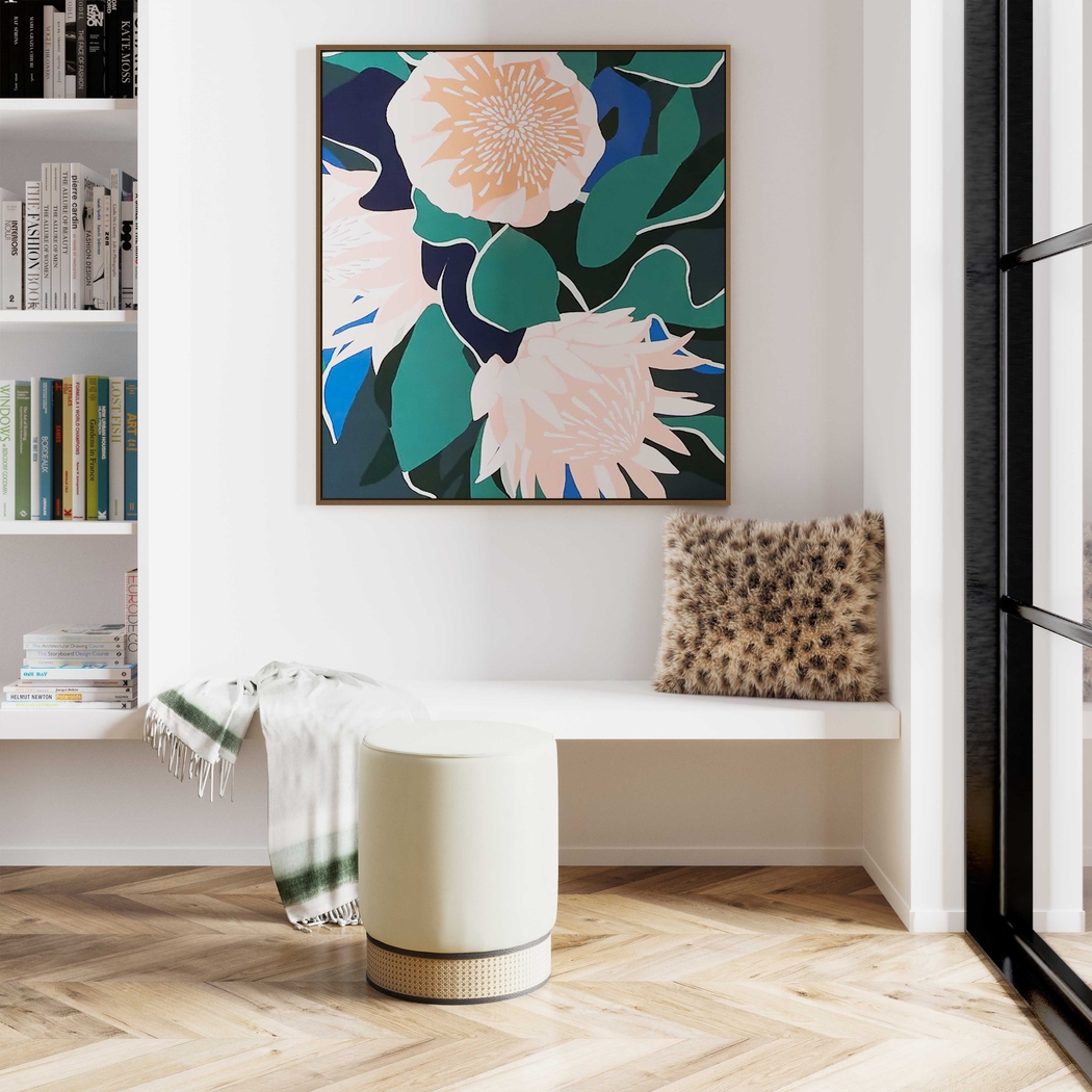 Arielan Cream Ottoman - Thumbnail - Image 6