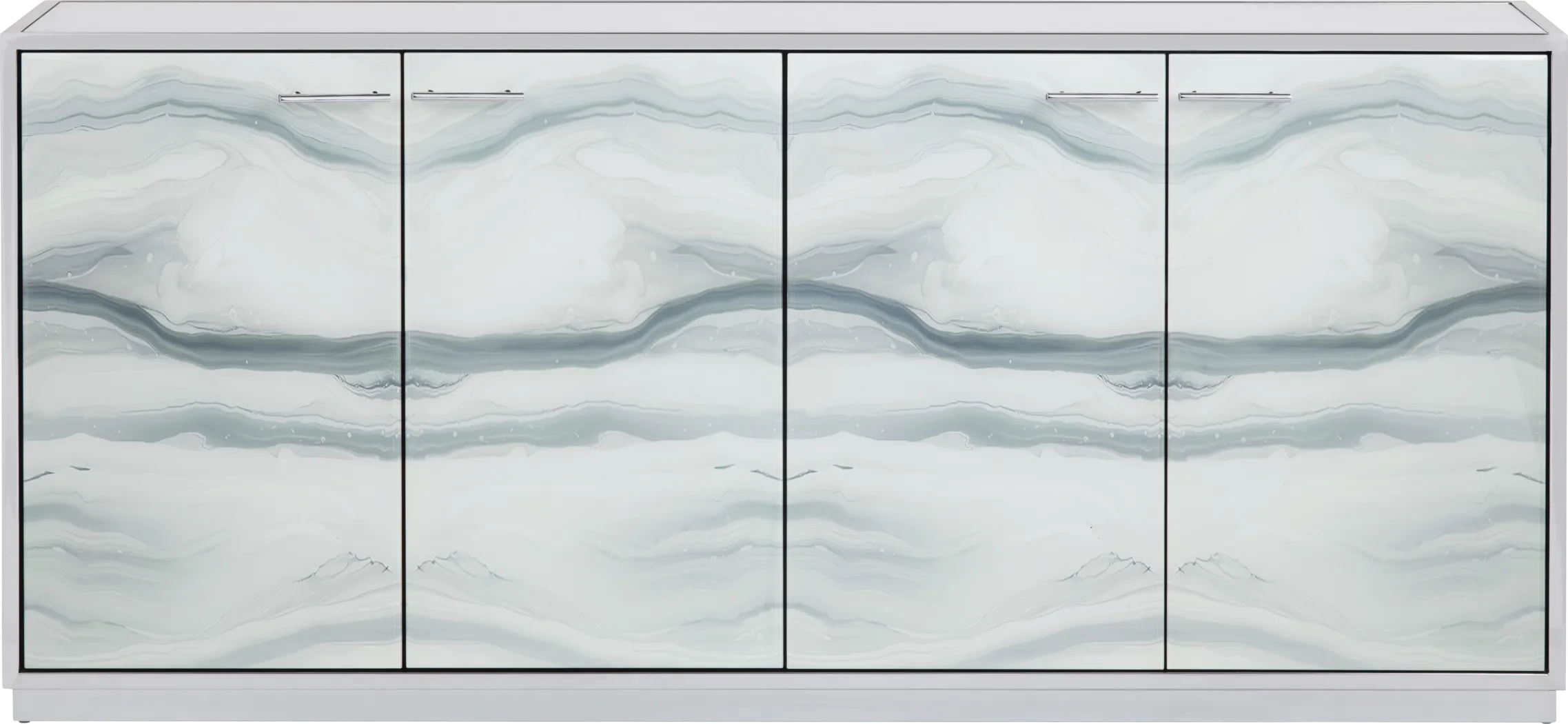 Arielle Silver Credenza - Thumbnail - Image 1