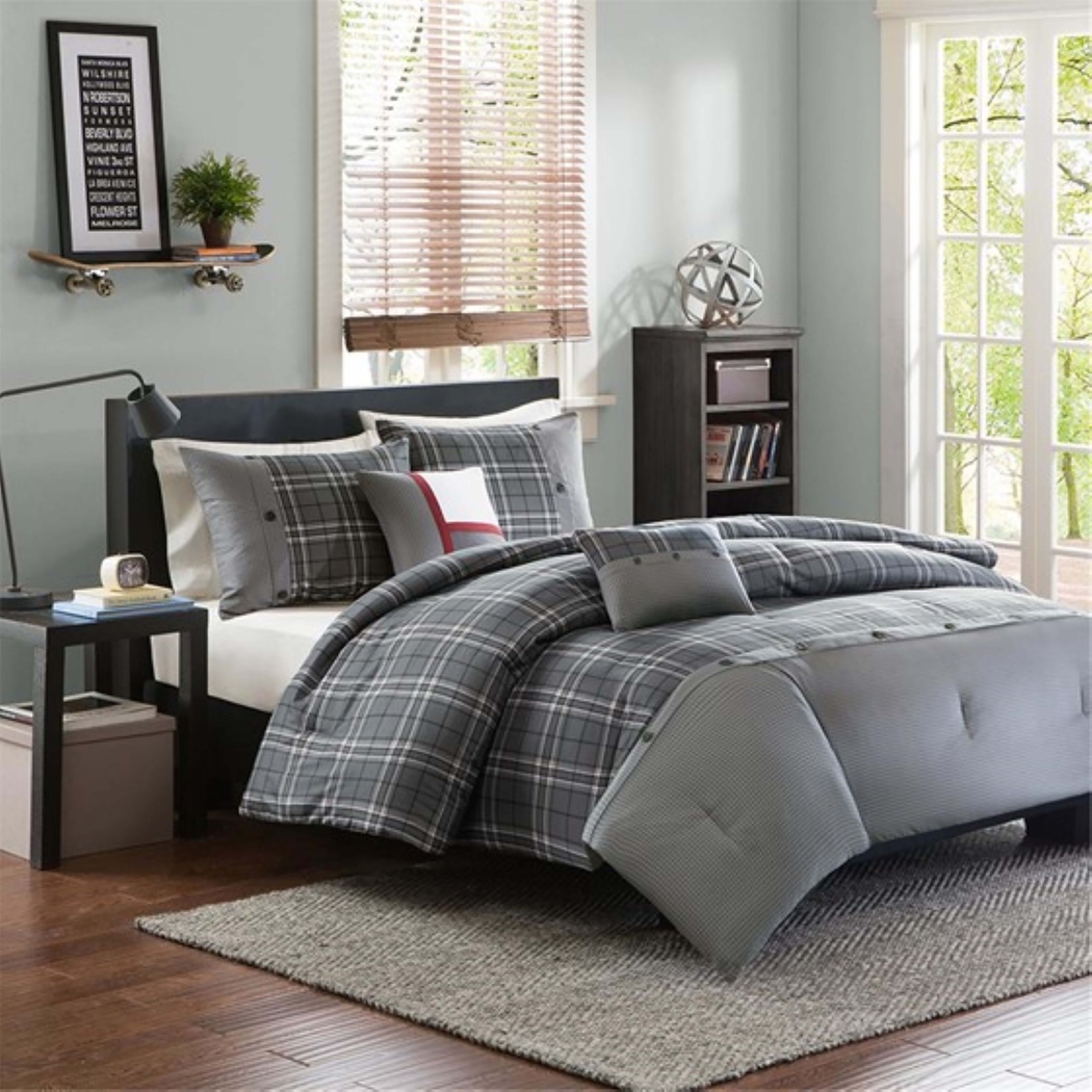 Kids Arigo Gray Twin Comforter Set - Thumbnail - Image 3