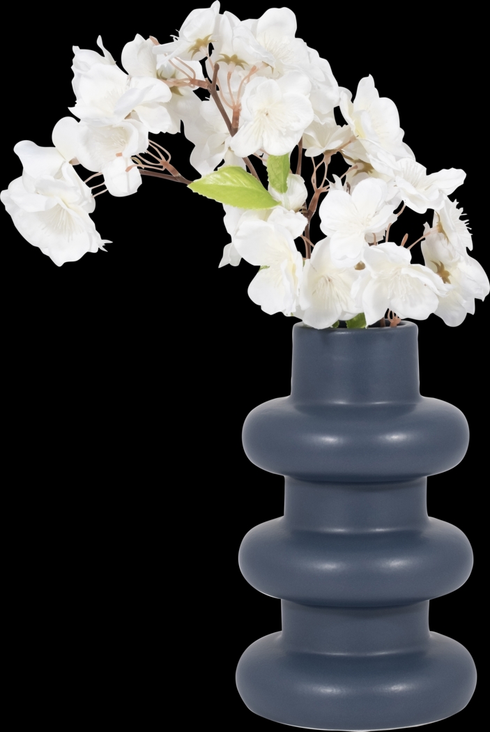 Ariies Blue 8 in. Vase - Thumbnail - Image 2