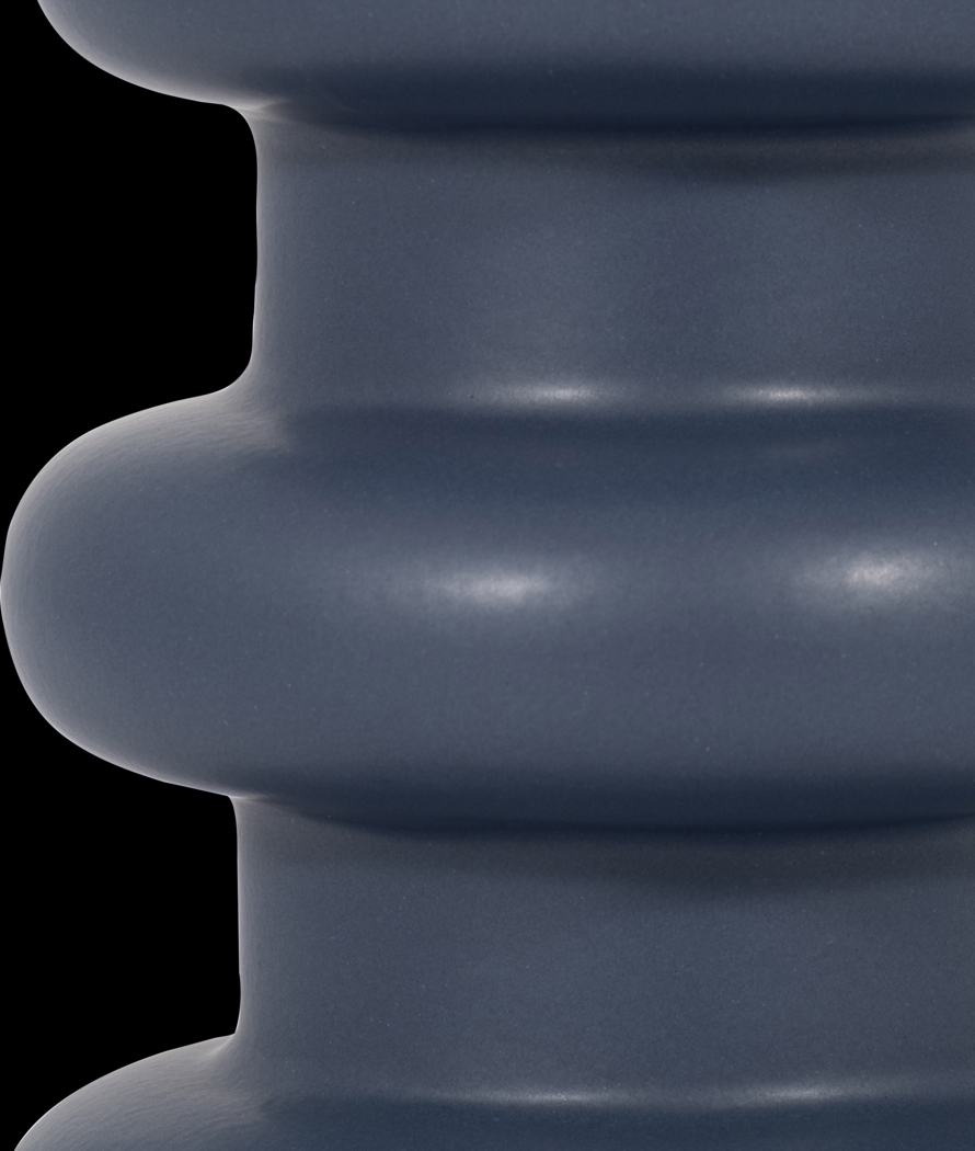 Ariies Blue 8 in. Vase - Thumbnail - Image 5