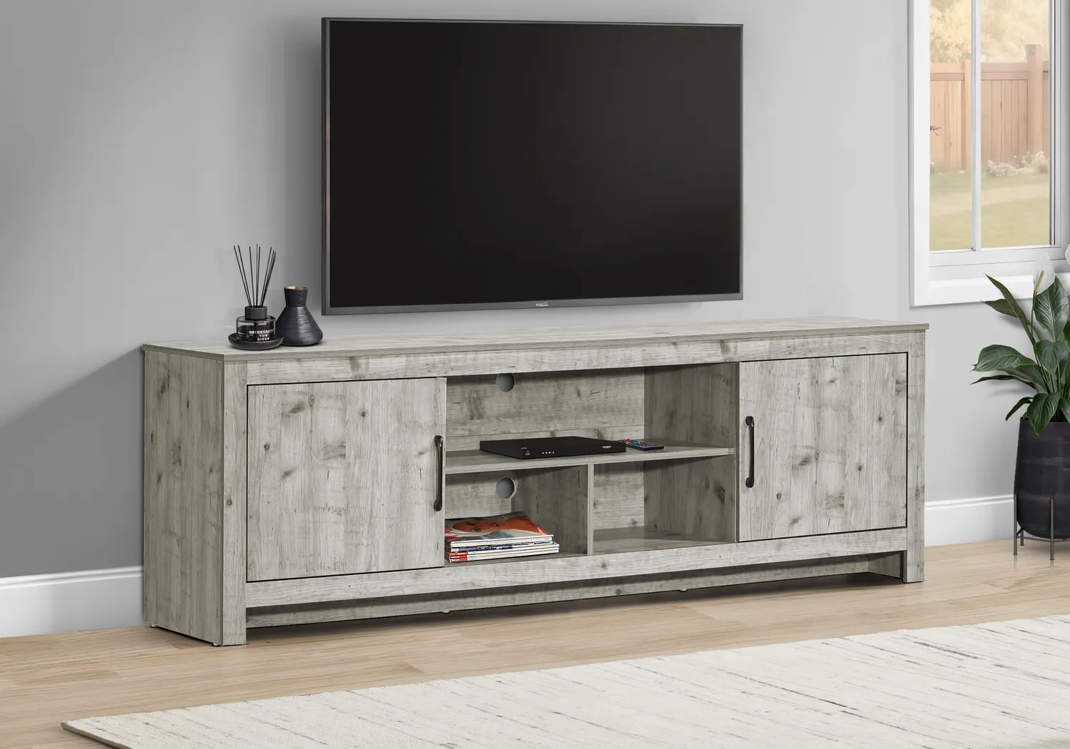 Ariki Gray 72 in. Console - Thumbnail - Image 2