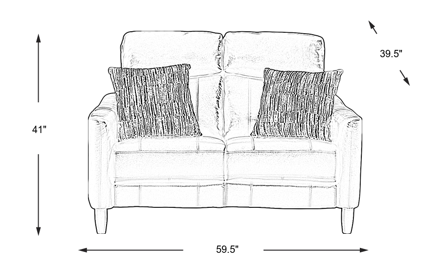 Dimension Image. Please refer to the Dimension Tab on this page for dimension details.