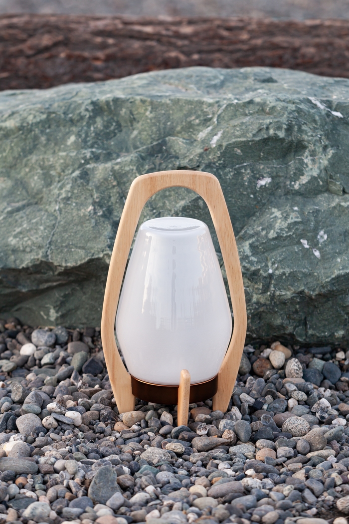 Arilis Farm Indoor/Outdoor White Lantern - Thumbnail - Image 2