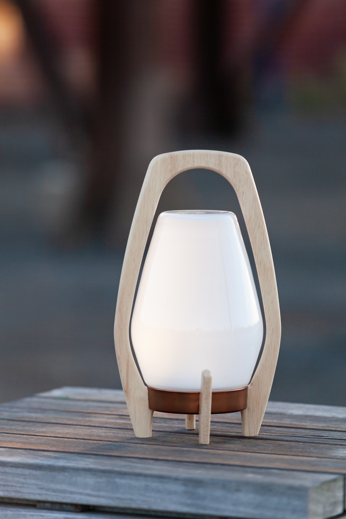 Arilis Farm Indoor/Outdoor White Lantern - Thumbnail - Image 5