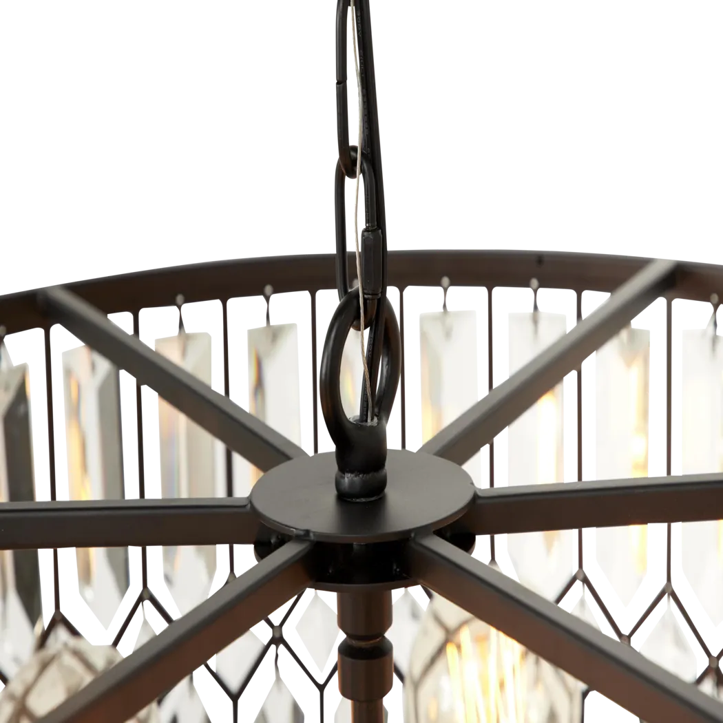 Arin Black Chandelier - Thumbnail - Image 5