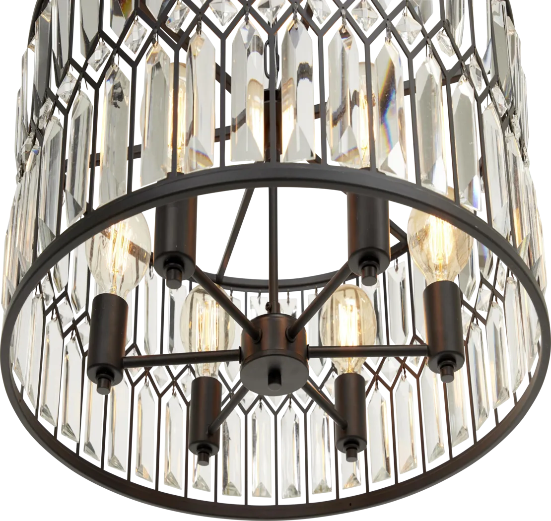 Arin Black Chandelier - Thumbnail - Image 6