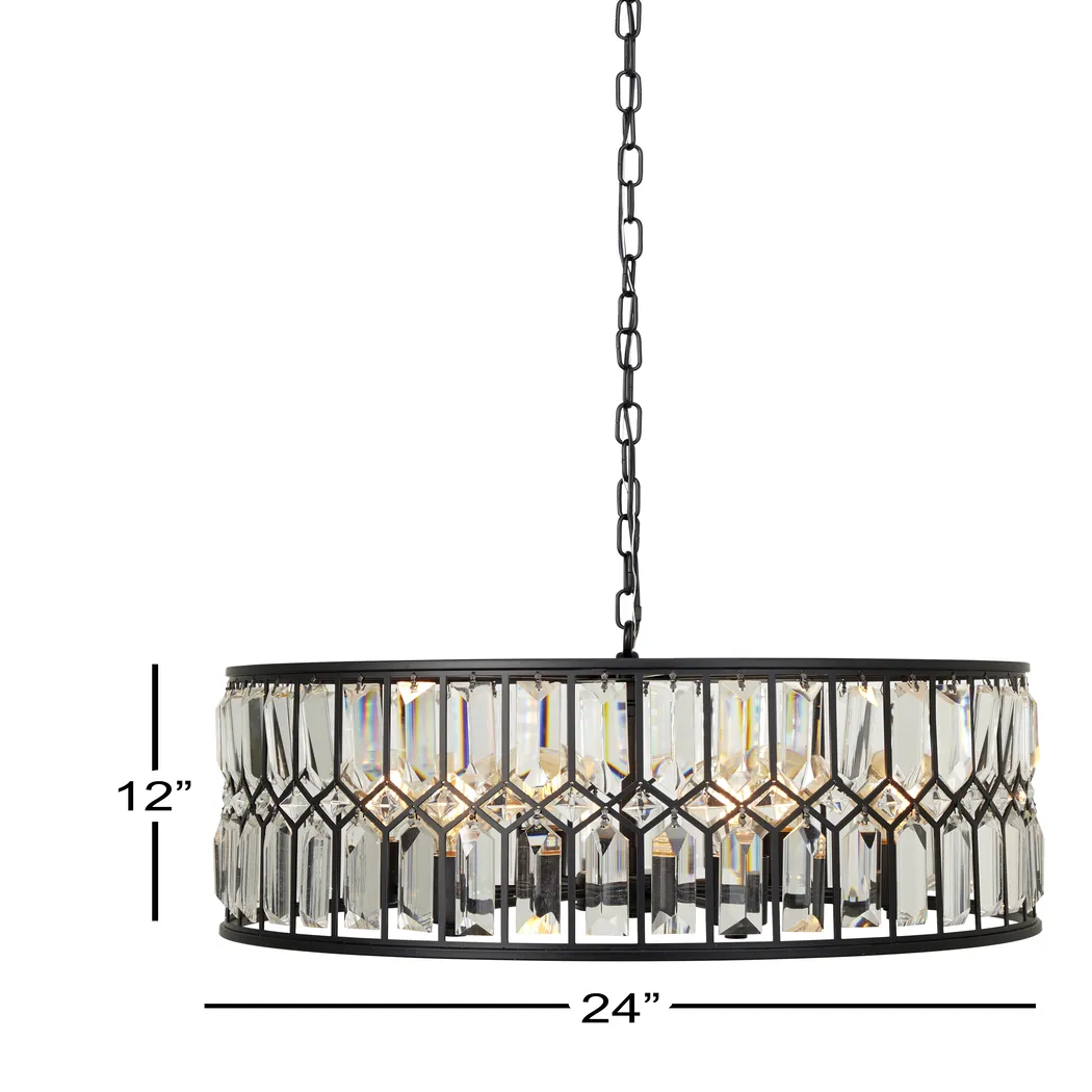 Arin Black Chandelier - Thumbnail - Image 7