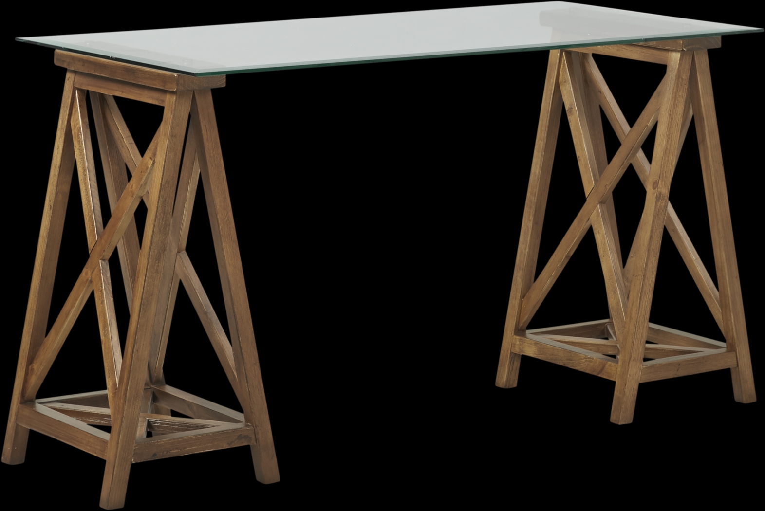 Arina Brown Desk - Thumbnail - Image 1