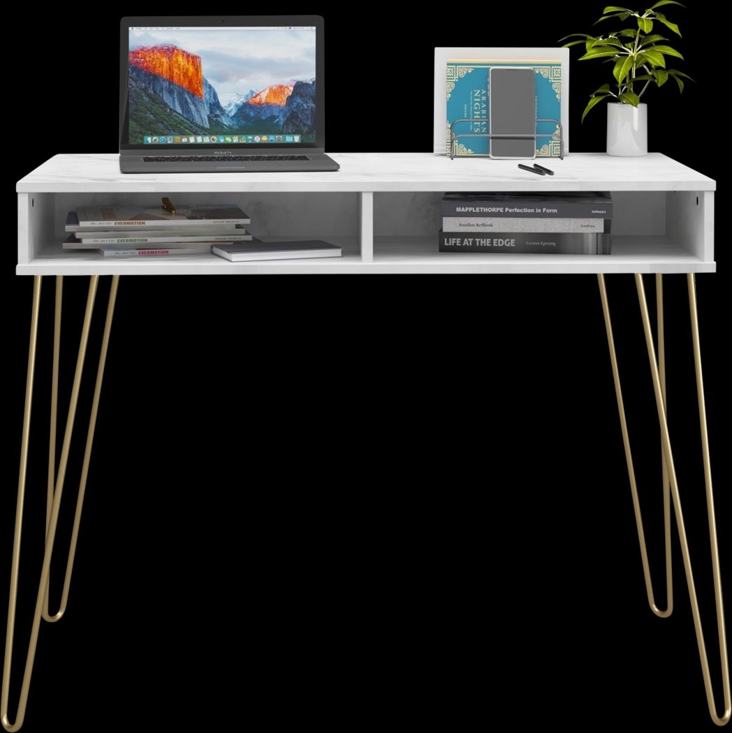 Ariock White Desk - Thumbnail - Image 2