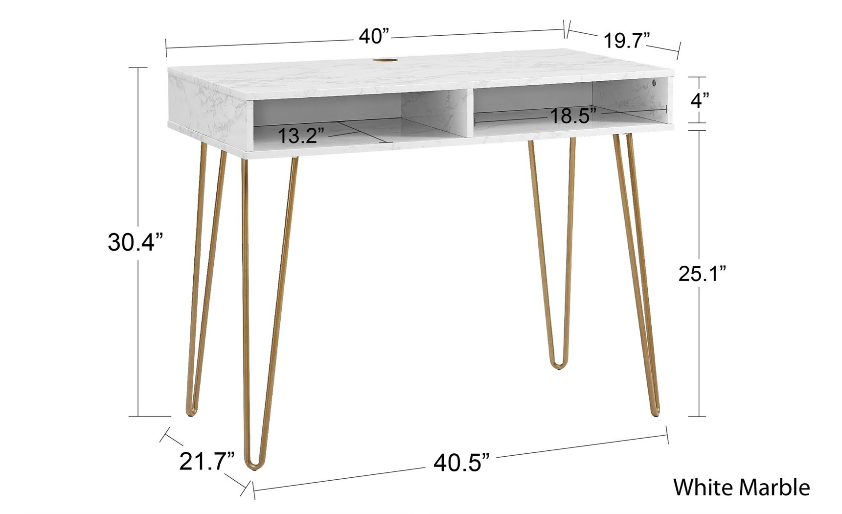 Ariock White Desk - Thumbnail - Image 12