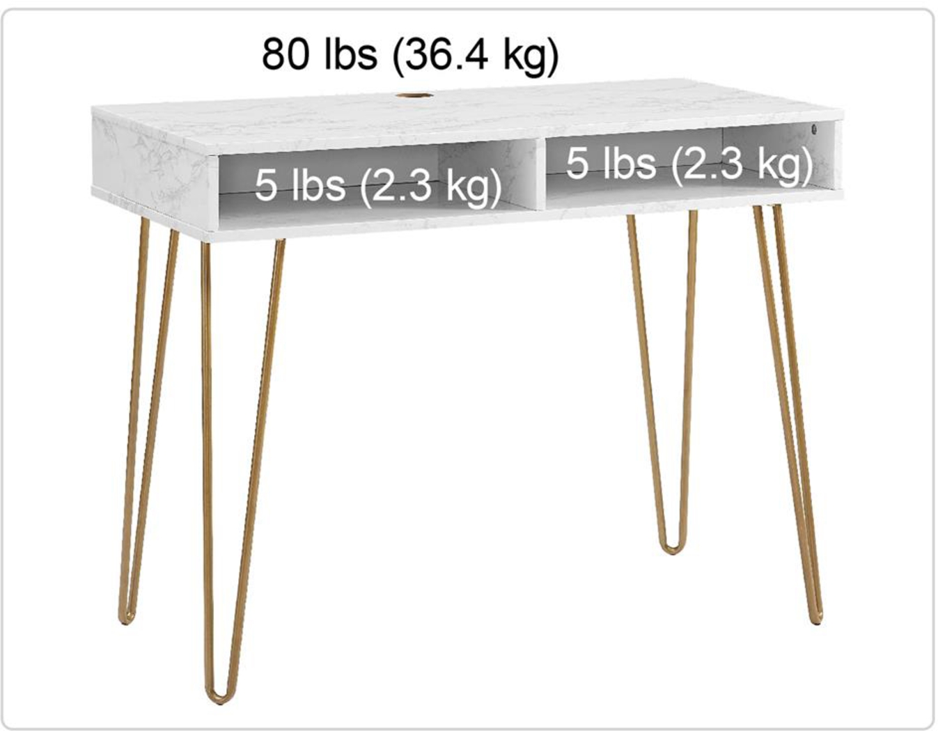 Ariock White Desk - Thumbnail - Image 13