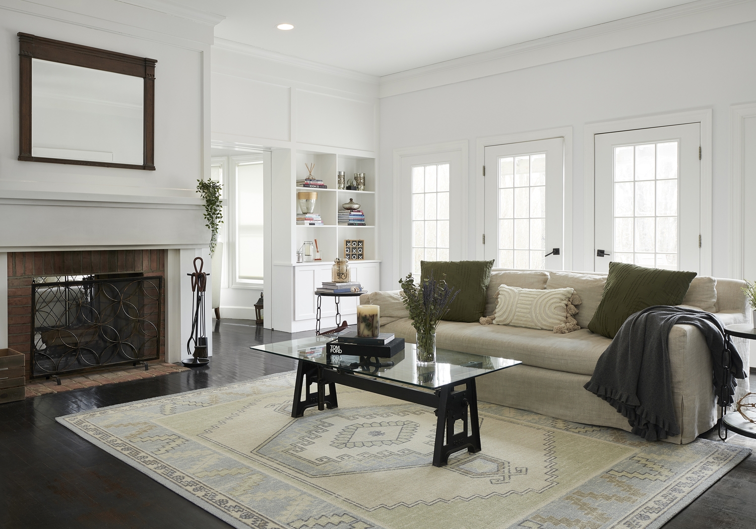 Arisha Blue 5'3 x 7'6 Rug - Thumbnail - Image 8