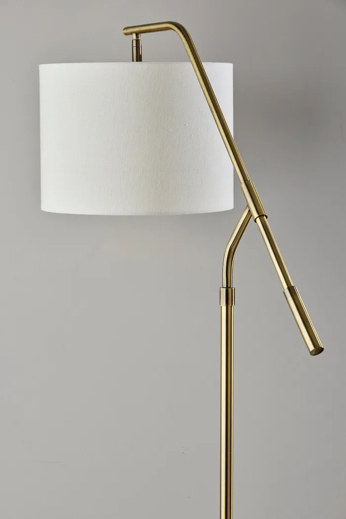 Arista Brass Floor Lamp - Thumbnail - Image 4