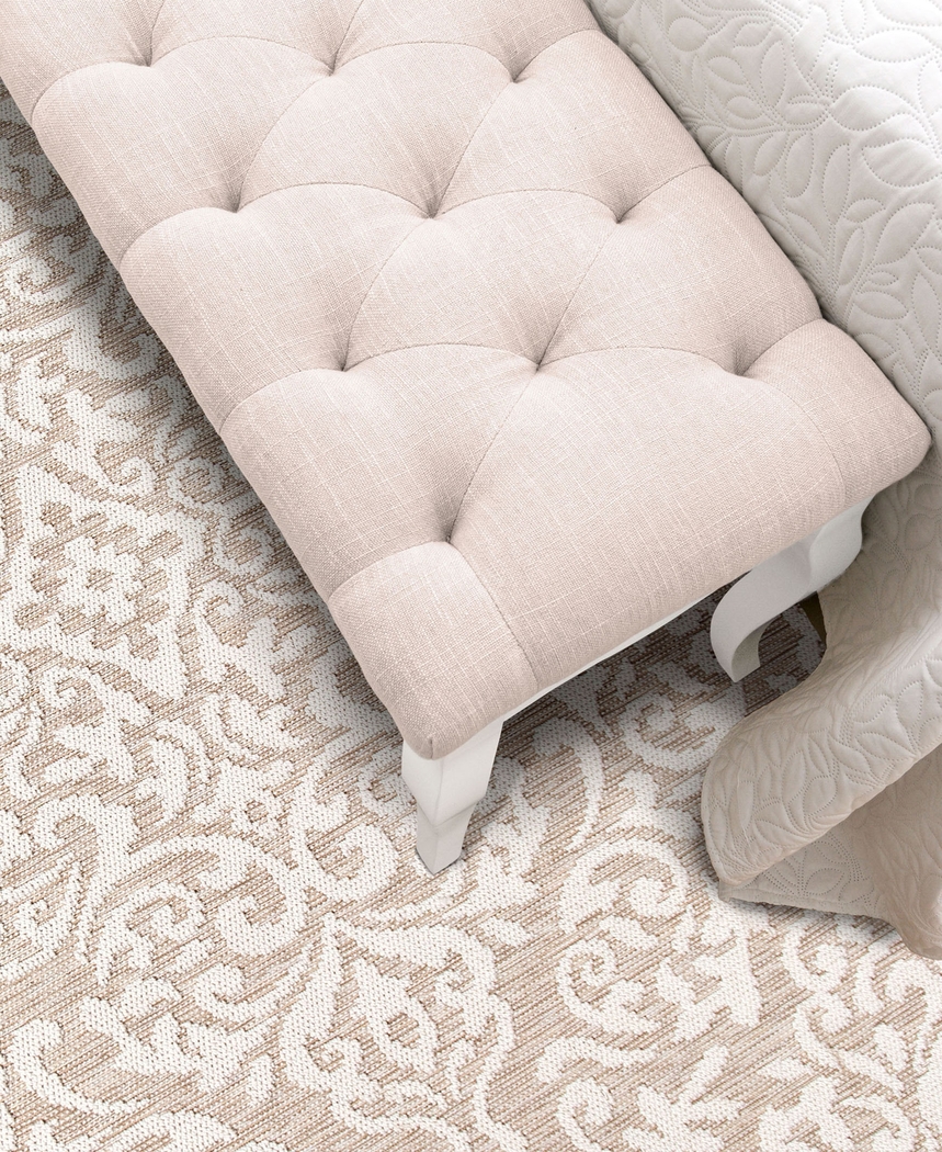 Ariton Beige 5'3 x 7'6 Rug - Thumbnail - Image 3