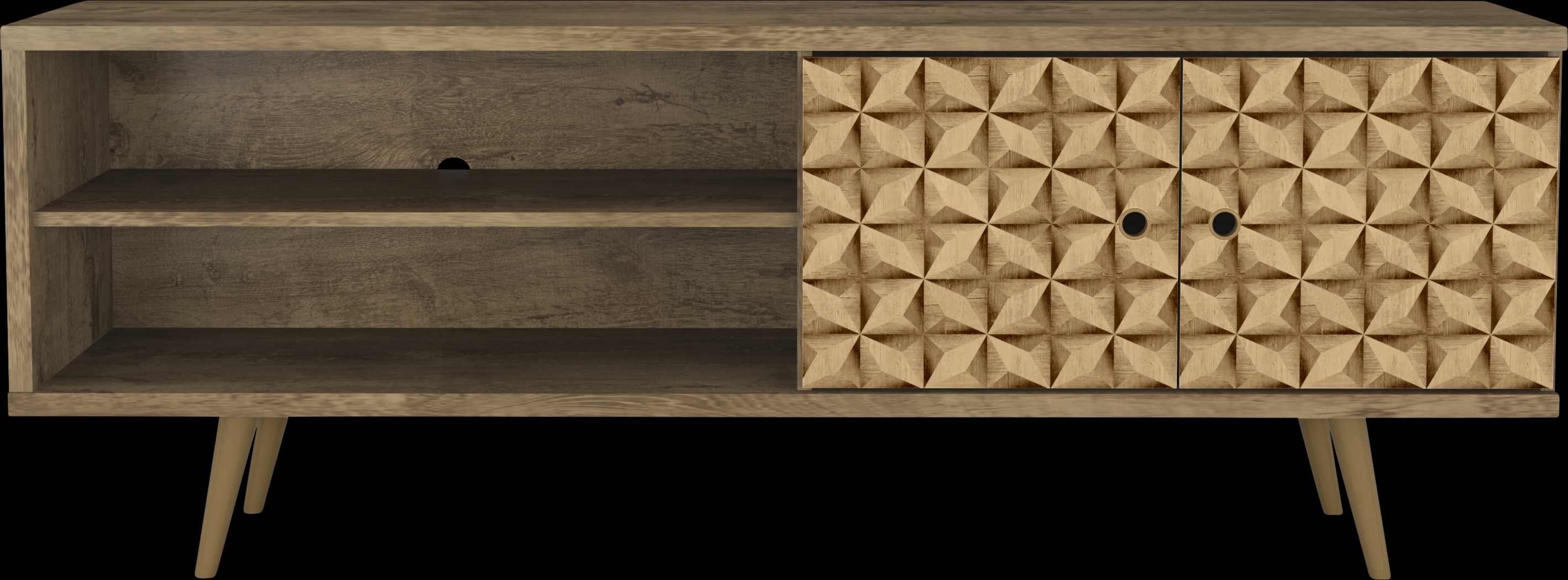 Arkaig Brown 63 In. Console - Thumbnail - Image 1