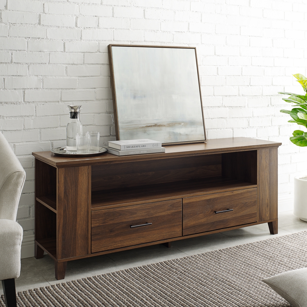 Arkell Walnut 60 in. Console - Thumbnail - Image 4