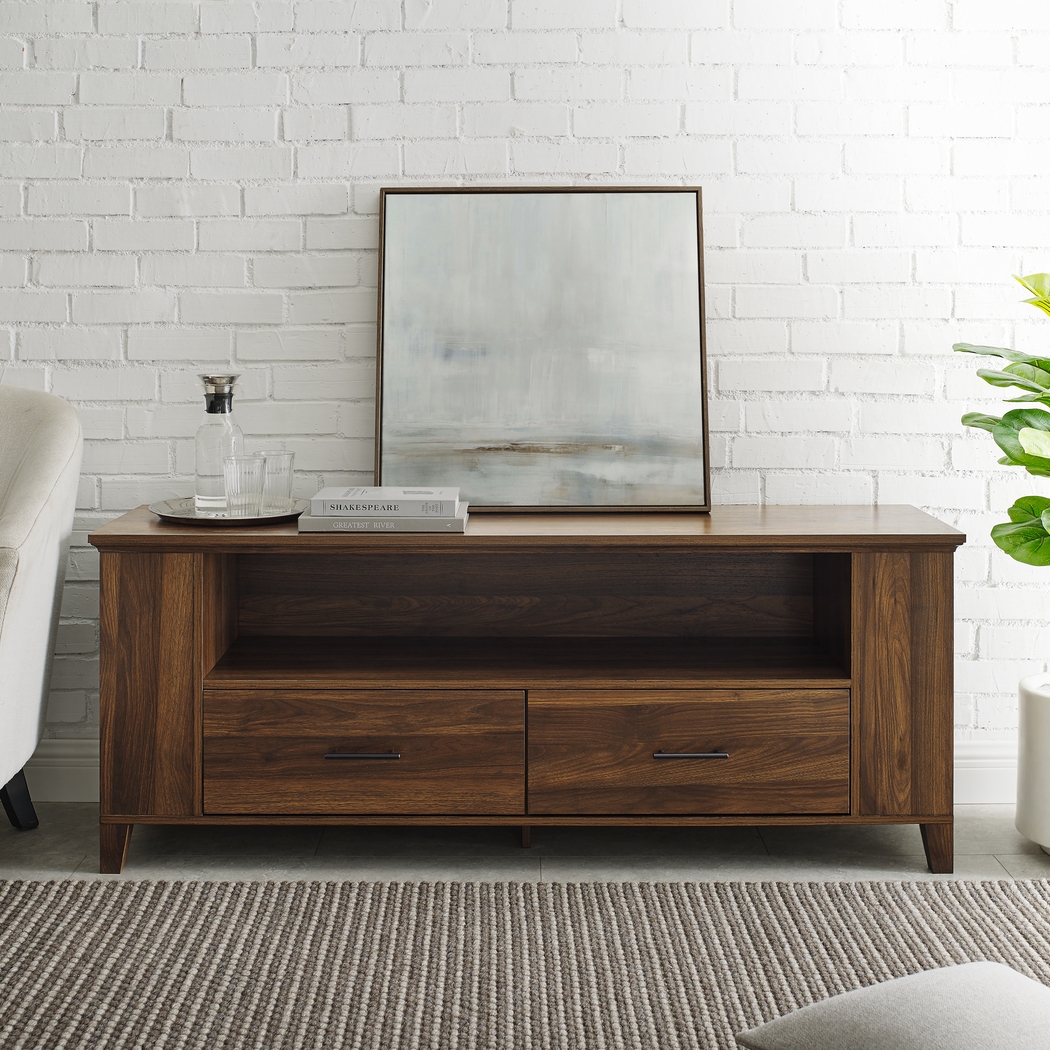 Arkell Walnut 60 in. Console - Thumbnail - Image 5