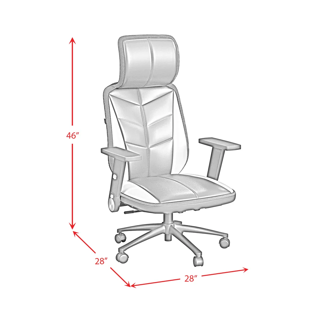 Arkina Black Gaming Chair - Thumbnail - Image 3