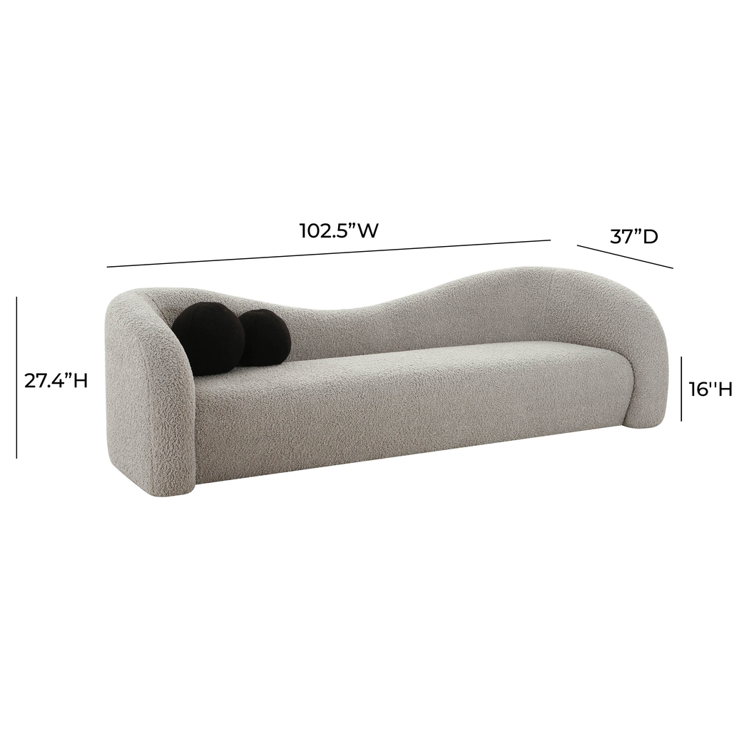 Arkney Gray Sofa - Thumbnail - Image 6