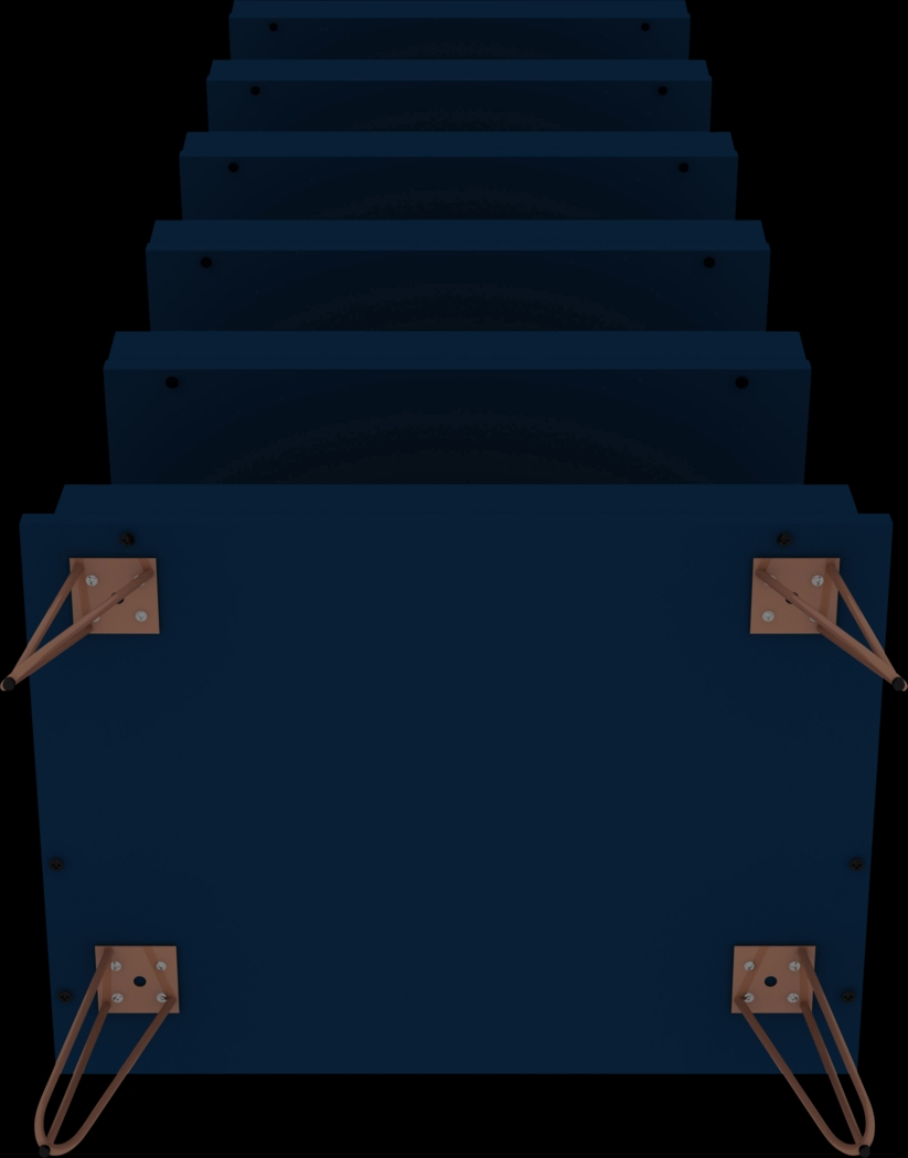 Arkose Blue 2 Pc Shoe Rack - Thumbnail - Image 7