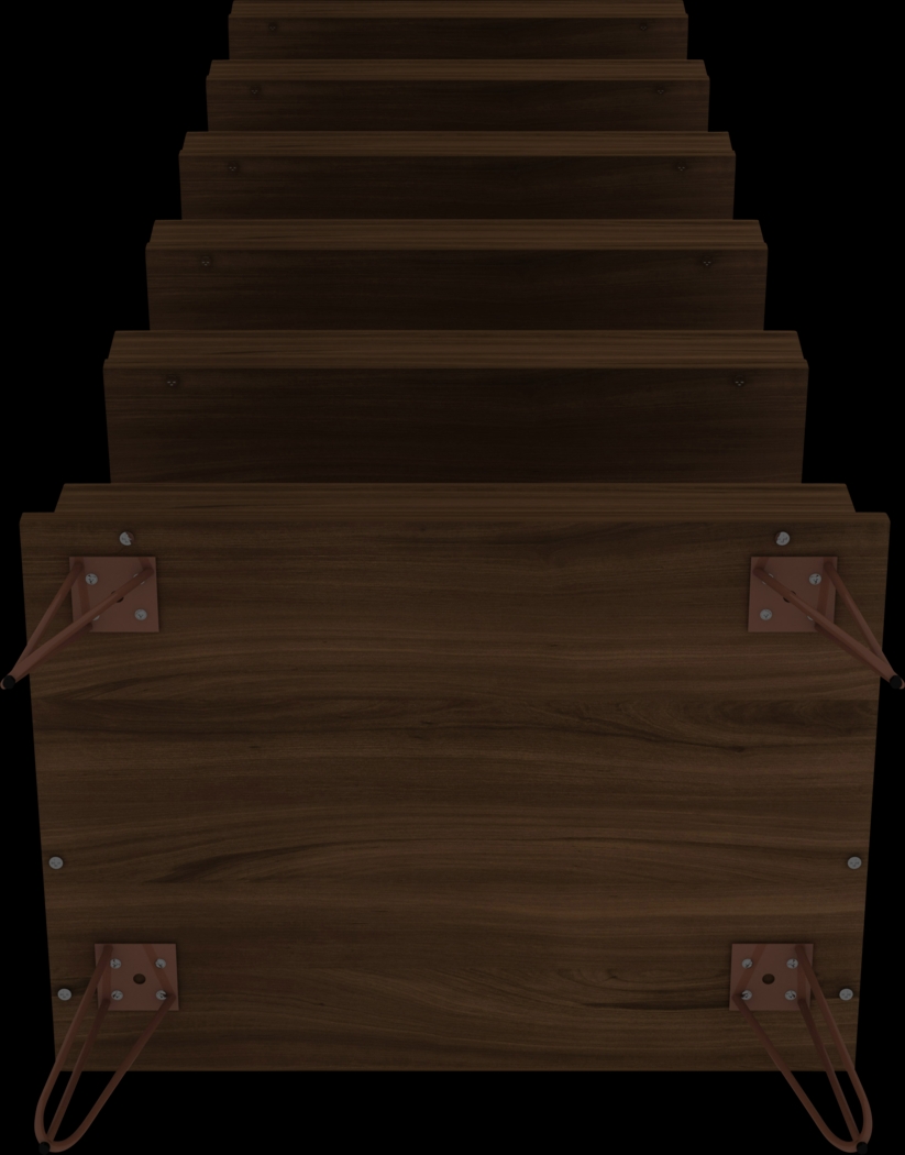 Arkose Brown 2 Pc Shoe Rack - Thumbnail - Image 7