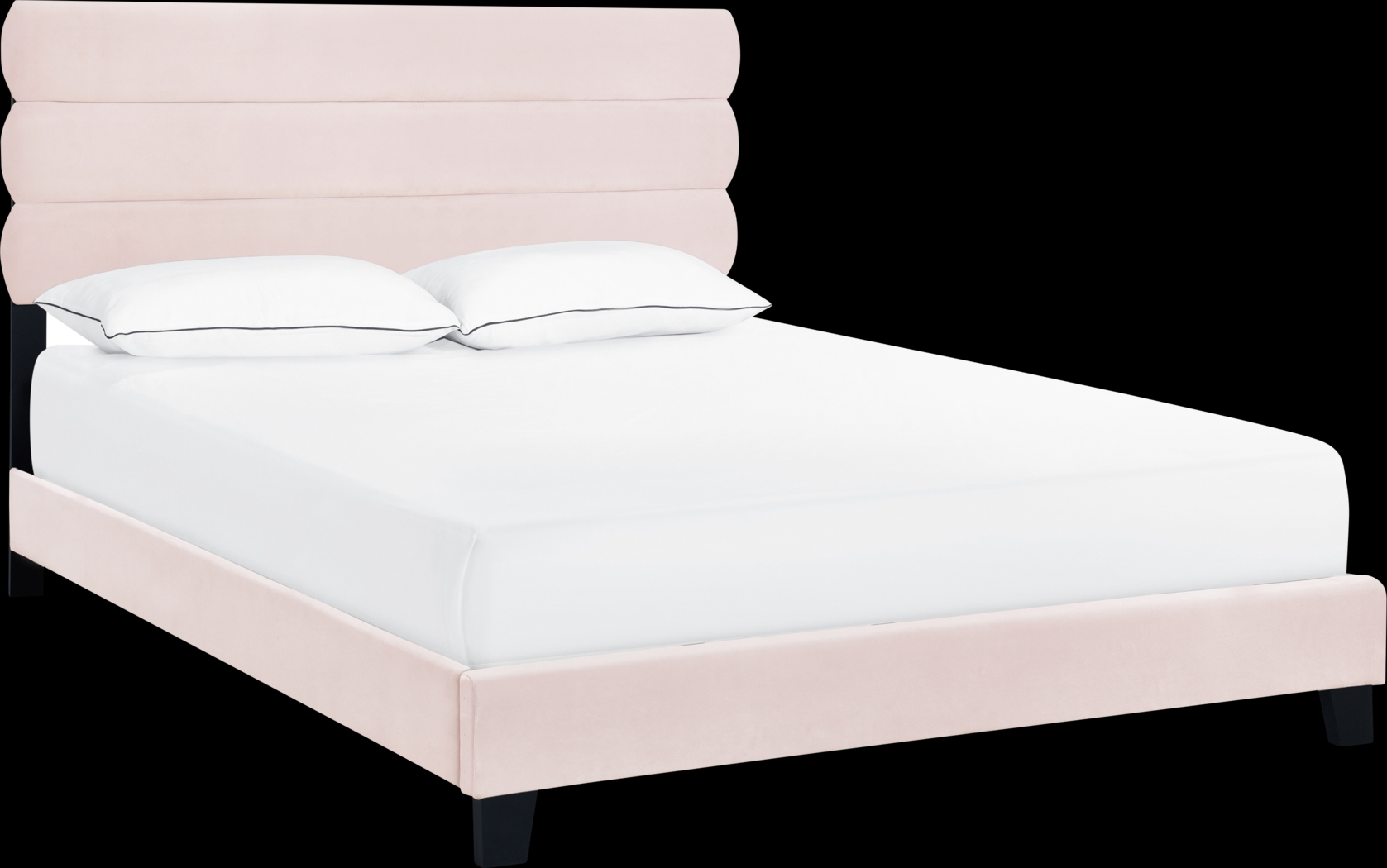 Arkwith Blush Queen Bed - Thumbnail - Image 1